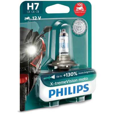 Afbeelding van Philips H7 X tremeVision Moto 55W 12V Motorkoplamp