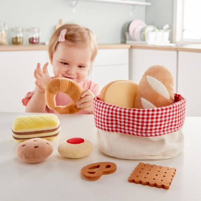 Imagen de Cesta de pan, bollos y galletas blanditos HAPE
