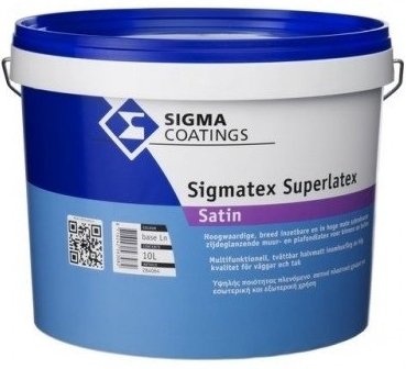 Afbeelding van Sigma Sigmatex Superlatex Satin 5 liter Muurverf &amp; Latex