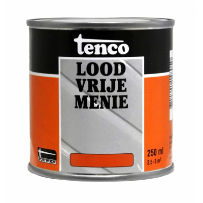 Afbeelding van Tenco Loodvrije Menie Oranje 0,75 liter Grondverf en