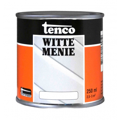 Afbeelding van Tenco Witte Menie 0,25 liter Grondverf en