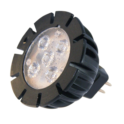 Afbeelding van MR16 Power LED warm wit 12V/5W (320lm) in blister
