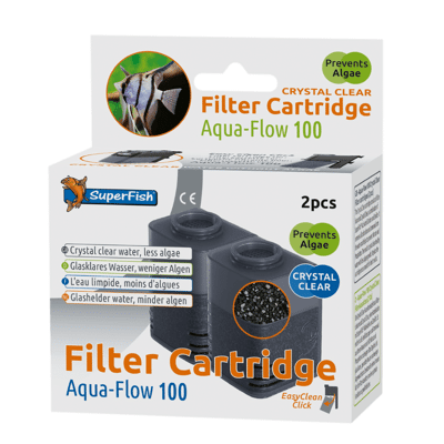 Afbeelding van Superfish Aquaflow 100 Filter Crystal Clear Cartridge Filtermateriaal