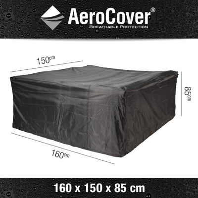 Afbeelding van Aerocover Tuinsethoes 160x150x85 cm Antraciet 85,00cm x 160,00cm 150,00cm