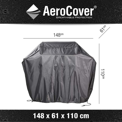 Afbeelding van Aerocover Hoes voor buitenkeuken L Antraciet 110,00cm x 148,00cm 61,00cm