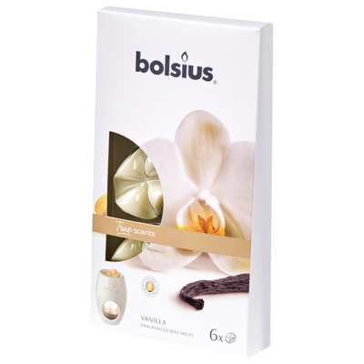 Afbeelding van Bolsius True Scents Waxmelts Vanilla, 6 stuks