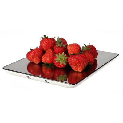 Afbeelding van Digitale keukenweegschaal 5 kg / 1 g spiegeleffect Velleman