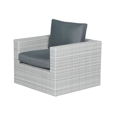 Afbeelding van Garden Impressions Orangebird lounge fauteuil vintage grey /reflex black Majorr