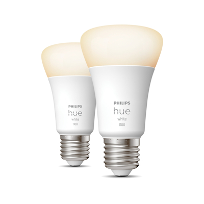 Afbeelding van Philips Hue White E27 1100lm Duo pack