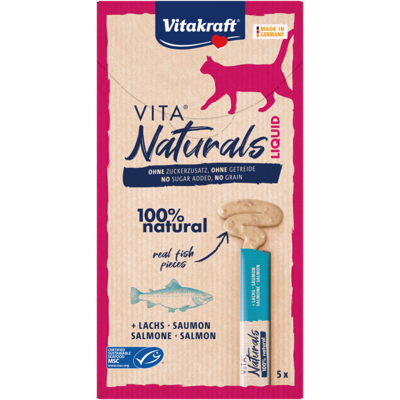 Abbildung von Vitakraft Vita Naturals Flüssiger Snack Lachs