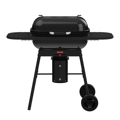 Afbeelding van Magnus Premium houtskoolbarbecue zwart 85x64x110 cm Barbecook
