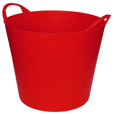 Afbeelding van Flexibele Tuinmand 26 liter rood
