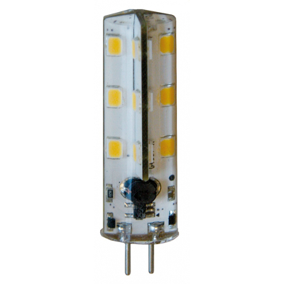 Afbeelding van SMD LED cylinder 24x warm wit 12V/2W in blister