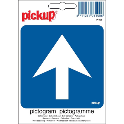 Afbeelding van Pictogram 10 x cm Pickup