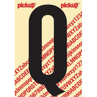 Afbeelding van Plakletter Nobel Sticker letter Q Pickup
