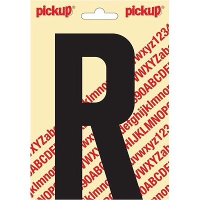 Afbeelding van Plakletter Nobel Sticker letter R Pickup
