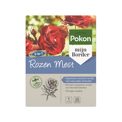 Afbeelding van Pokon rozen mest 1 kg