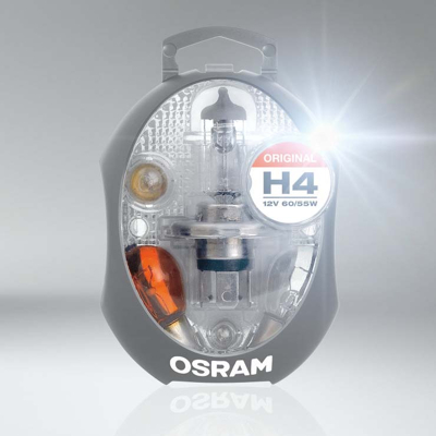 Afbeelding van Osram H4 Set Reservelampen 12V Auto