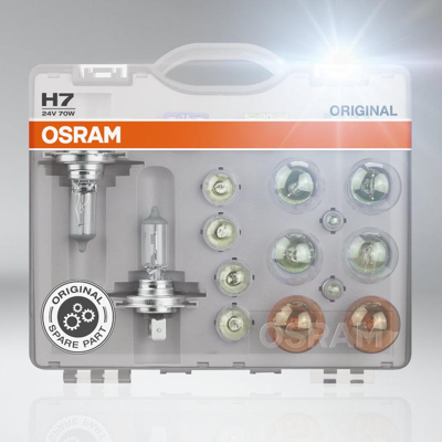 Afbeelding van Osram H7 Set Reservelampen 24V Truck