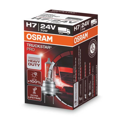 Afbeelding van Osram H7 Halogeenlamp 24V 70W PX26d Truckstar Pro