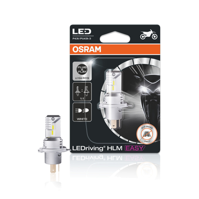 Afbeelding van Osram H4/H19 HLM Easy LED Koplamp Motor 12V