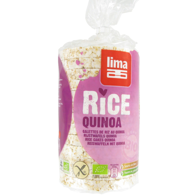 Afbeelding van Lima Rijstwafels met Quinoa 100 gram