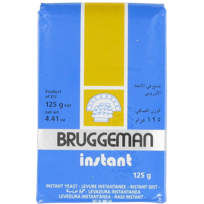 Afbeelding van Bruggeman Instant Gist Blauw 125 gram