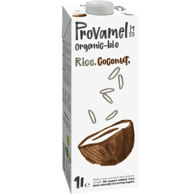 Afbeelding van Provamel Rijst Drink met Kokos 1000 ml