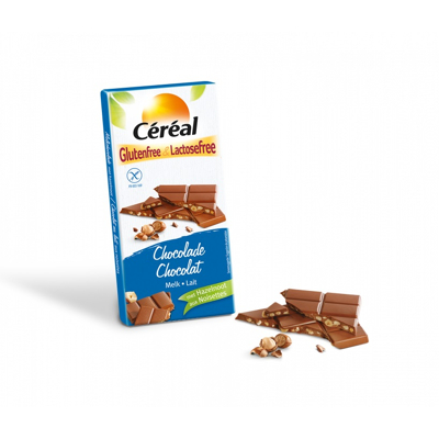 Afbeelding van Cereal Chocolade Tablet Hazelnoot 1 stuks