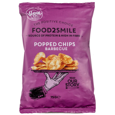 Afbeelding van Food2Smile Popped Chips Barbecue