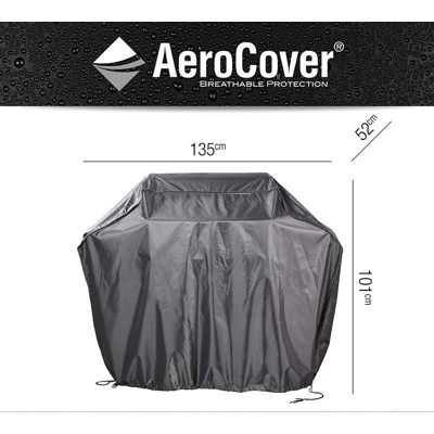 Afbeelding van Aerocover Hoes voor buitenkeuken M Antraciet 101,00cm x 132,00cm 52,00cm