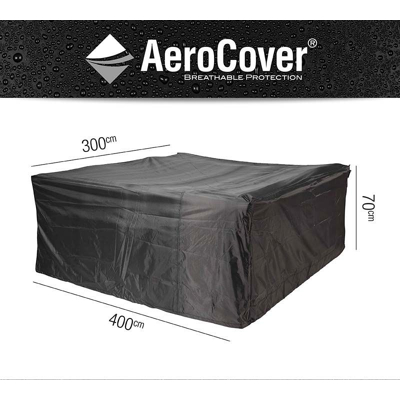 Afbeelding van Aerocover Loungesethoes 400x300x70 cm Antraciet 70,00cm x 400,00cm 300,00cm