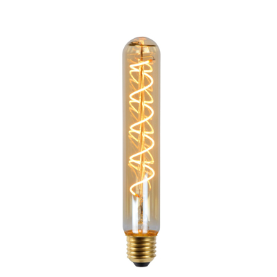 Afbeelding van T32 Filament lamp Ø 3,2 cm LED Dimb. E27 1x5W 2200K Amber