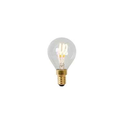 Afbeelding van P45 Filament lamp Ø 4,5 cm LED Dimb. E14 1x3W 2700K Transparant