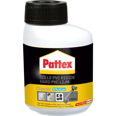 Afbeelding van Pattex Hard PVC Lijm Transparant 100 ml