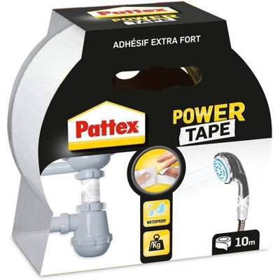 Afbeelding van Plakband Pattex Power Tape 50mmx10m wit