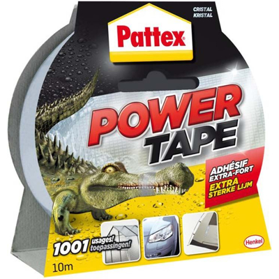 Afbeelding van Plakband Pattex Power Tape 50mmx10m transparant