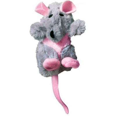 Abbildung von Spielzeug Katzenplüsch Ratte mit Katzenminze KONG