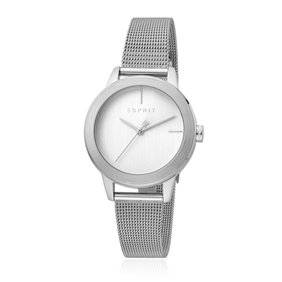 Afbeelding van Esprit stalen bloom horloge wit Staal