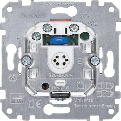 Afbeelding van Merten 577099 Universele dimmer (inzetstuk) Aluminium