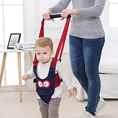Afbeelding van Felly Loophulp/stahulp voor baby&#039;s om te leren staan, lopen, loophulp kinderen van 8 27 maanden, 4 in 1 functioneel (blauw)