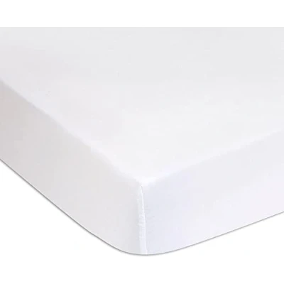 Afbeelding van Easy Dort 2 stuks matrasbeschermers, 40 x 80 cm, babymand en wieg, waterdicht stil, wit, spons bamboe + PU, merk, Oeko Tex label, gemaakt in Europa