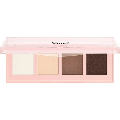Afbeelding van PUPA Milano Vamp! 4 Oogschaduw Palette 001 Natural Matt 5,2 gr