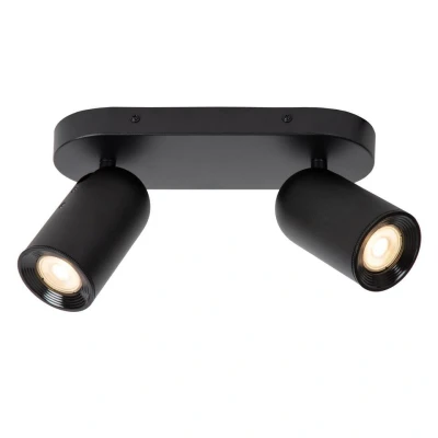 Afbeelding van Lucide PUNCH plafondspot 2xGU10 zwart