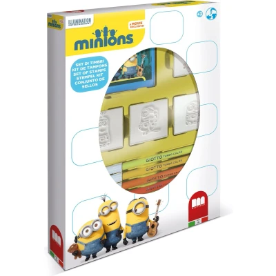 Afbeelding van Multiprint Minions Stempelset met 4 Stempels