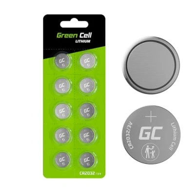 Afbeelding van CR2032 Knoopcel Lithium 3 V 220 mAh Green Cell 5 stuk(s)