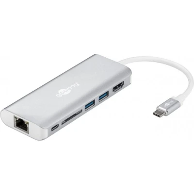 Afbeelding van USB C multiport adapter Goobay