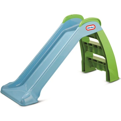 Afbeelding van Little Tikes First Slide Glijbaan 70 cm hoog Blauw/Groen
