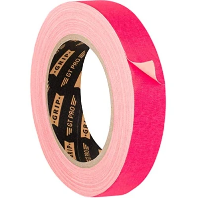 Afbeelding van GRIP Eventbasics Hula Hoop Tape Neon Pink, GT PRO Tape, 25 mm x m, blacklight Gaffa UV actief, mat