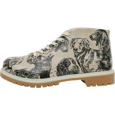 Afbeelding van DOGO Damen Shortcut Dames Laarzen The Life of Dogs 38